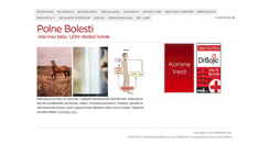 Desktop Screenshot of polnebolesti.com